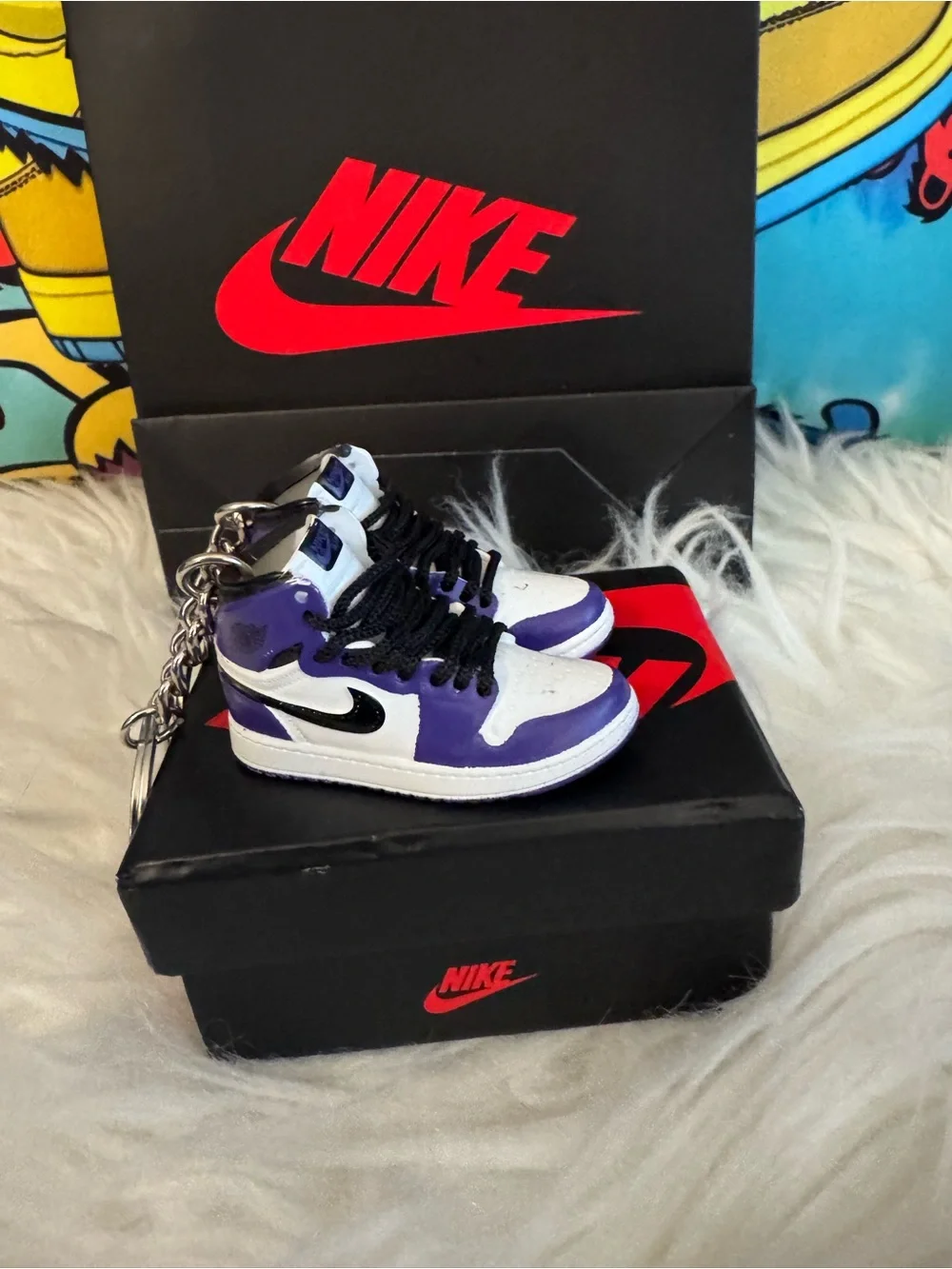 Jordan Mini Sneaker Keychain